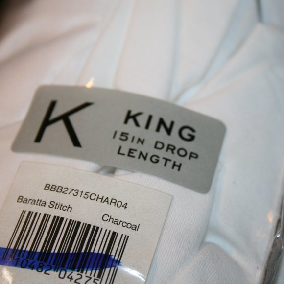 Wamsutta Bedding Wamsutta Baratta 5inch Drop King Bed Skirt Nice